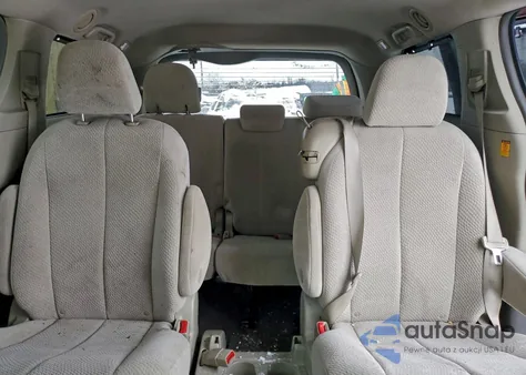 2011 Toyota Sienna Le from USA, damaged, VIN 5TDKK3DC0BS012237